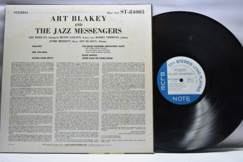 Art Blakey And The Jazz Messengers [아트 블레이키, 재즈 메신저스] ‎- Moanin&#039; - 중고 수입 오리지널 아날로그 LP