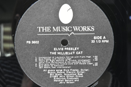 Elvis Presley [엘비스 프레슬리] - Elvis: The Hillbilly Cat ㅡ 중고 수입 오리지널 아날로그 LP