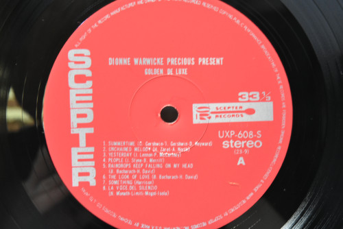 Dionne Warwick [디온 워윅] - Dionne Warwick Precious Present: Golden De Luxe ㅡ 중고 수입 오리지널 아날로그 LP