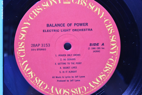 Electric Light Orchestra [이엘오] - Balance Of Power ㅡ 중고 수입 오리지널 아날로그 LP