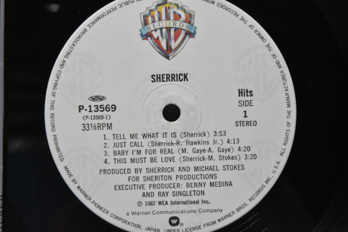 Sherrick - Sherrick ㅡ 중고 수입 오리지널 아날로그 LP