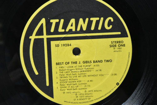 The J. Geils Band [제이 가일즈 밴드] - Best Of The J. Geils Band Two ㅡ 중고 수입 오리지널 아날로그 LP