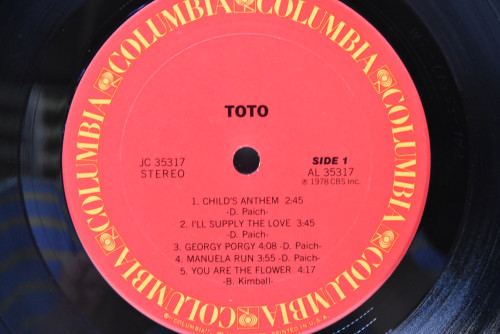 Toto [토토] - Toto ㅡ 중고 수입 오리지널 아날로그 LP