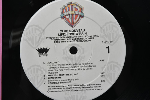 Club Nouveau [클럽 누보] - Life, Love &amp; Pain ㅡ 중고 수입 오리지널 아날로그 LP