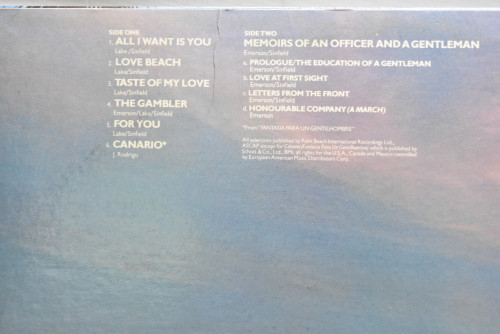 Emerson, Lake &amp; Palmer [에머슨 레이크 앤 파머] -  Love Beach ㅡ 중고 수입 오리지널 아날로그 LP