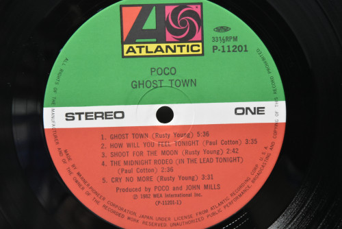 Poco [포코] - Ghost Town ㅡ 중고 수입 오리지널 아날로그 LP