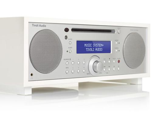 티볼리오디오 Tivoli Audio 블루투스 아날로그 뮤직 시스템 BT/Music  System BT Silver-white/Metallic Taupe Cherry