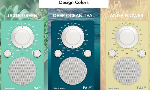 티볼리오디오 Tivoli Audio 블루투스 아날로그 팔 BT SE/Pal BT SE Lucite Green/Deep Ocean Teal