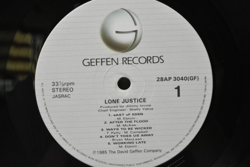 Lone Justice [로운 저스티스] - Lone Justice ㅡ 중고 수입 오리지널 아날로그 LP