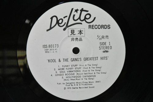 Kool &amp; The Gang [쿨 앤 더 갱] - Greatest Hits (PROMO) ㅡ 중고 수입 오리지널 아날로그 LP