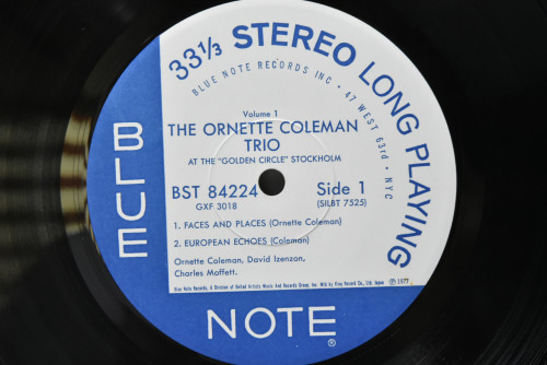 The Ornette Coleman Trio [오넷 콜맨] ‎- At The &quot;Golden Circle&quot; Stockholm Volume One, Two 2장모두 (KING) - 중고 수입 오리지널 아날로그 LP