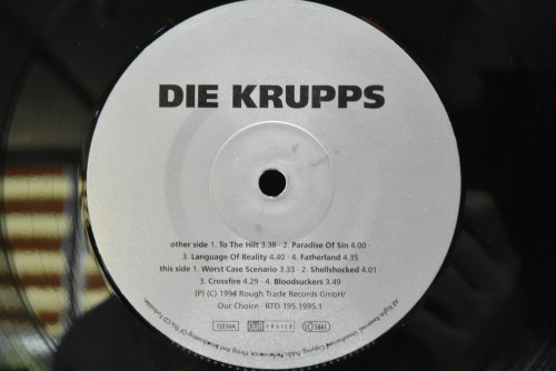 Die Krupps [디 크룹스] - The Final Remixes ㅡ 중고 수입 오리지널 아날로그 LP