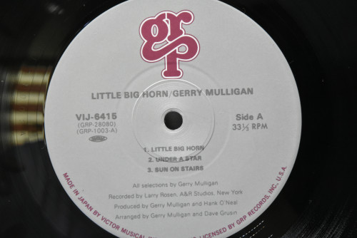 Gerry Mulligan [게리 멀리건] - Little Big Horn - 중고 수입 오리지널 아날로그 LP