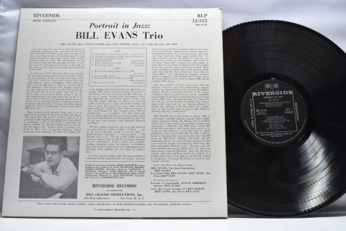 Bill Evans Trio [빌 에반스] ‎- Portrait In Jazz - 중고 수입 오리지널 아날로그 LP