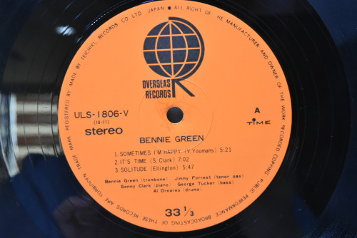 Bennie Green [베니 그린] - Bennie Green - 중고 수입 오리지널 아날로그 LP