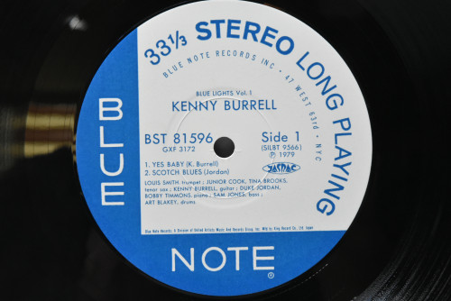 Kenny Burrell [케니 버렐] ‎- Blue Lights, Volume 1 (KING) - 중고 수입 오리지널 아날로그 LP