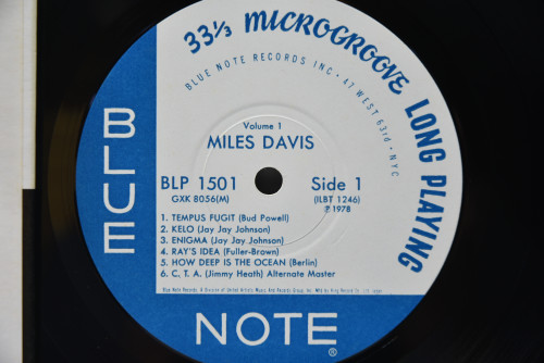 Miles Davis [마일스 데이비스] ‎- Volume 1 (KING) - 중고 수입 오리지널 아날로그 LP