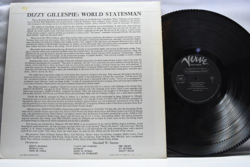 Dizzy Gillespie [디지 길레스피] ‎- World Statesman - 중고 수입 오리지널 아날로그 LP