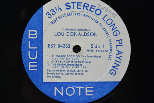 Lou Donaldson [루 도날드슨] ‎- Alligator Bogaloo (Liberty, van gelder 각인) - 중고 수입 오리지널 아날로그 LP