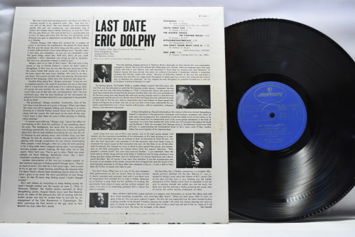 Eric Dolphy [에릭 돌피] ‎- Last Date - 중고 수입 오리지널 아날로그 LP