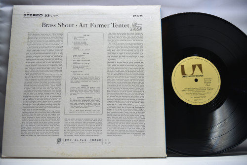 Art Farmer Tentet [아트 파머] ‎- Brass Shout - 중고 수입 오리지널 아날로그 LP