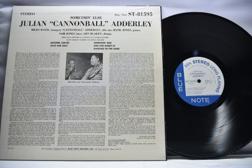 Cannonball Adderley [캐논볼 애덜리] ‎- Somethin&#039; Else (KING) - 중고 수입 오리지널 아날로그 LP