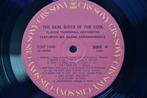 Claude Thornhill Orchestra [클로드 손힐]‎ - The Real Birth Of The Cool (Featuring Gil Evans Arrangements) - 중고 수입 오리지널 아날로그 LP