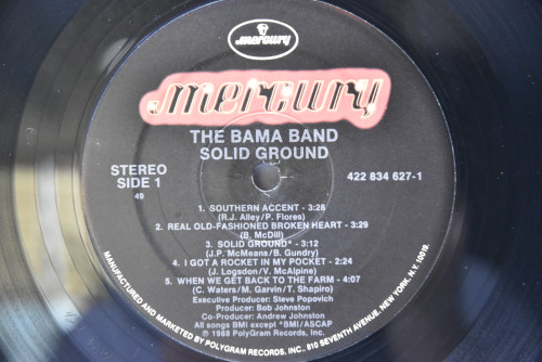 The Bama Band [바마 밴드] - Solid Ground ㅡ 중고 수입 오리지널 아날로그 LP