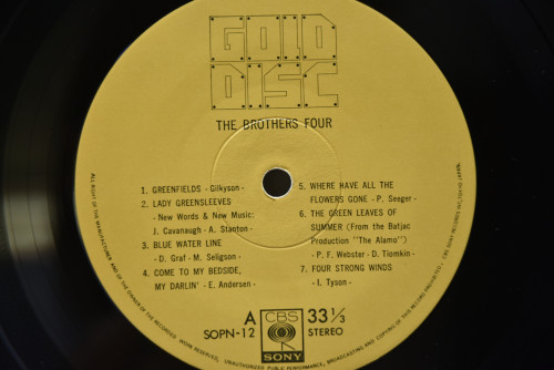 The Brothers Four [브라더스 포]  - The Brothers Four ㅡ 중고 수입 오리지널 아날로그 LP