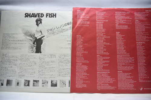 Lennon / Plastic Ono Band [존 레논, 플라스틱 오노 밴드] - Shaved Fish ㅡ 중고 수입 오리지널 아날로그 LP