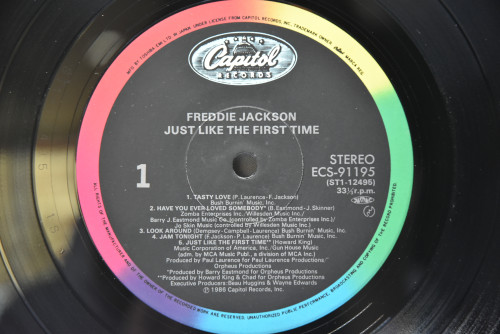 Freddie Jackson [프레디 잭슨] - Just Like The First Time ㅡ 중고 수입 오리지널 아날로그 LP