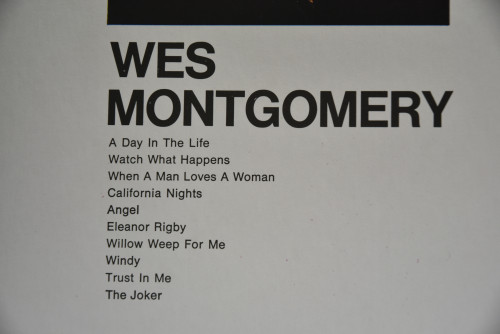 Wes Montgomery [웨스 몽고메리]‎ - A Day In The Life - 중고 수입 오리지널 아날로그 LP