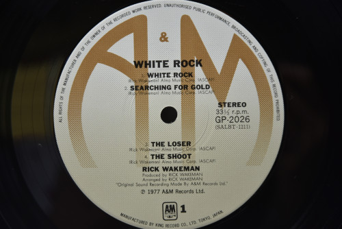 Rick Wakeman [릭 웨이크먼] - White Rock ㅡ 중고 수입 오리지널 아날로그 LP