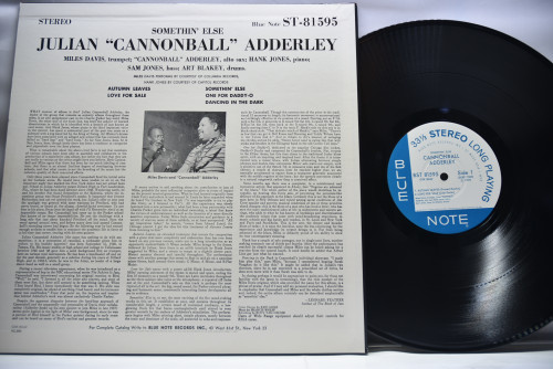 Cannonball Adderley [캐논볼 애덜리]‎ - Somethin&#039; Else (KING) - 중고 수입 오리지널 아날로그 LP