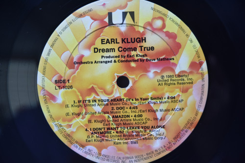 Earl Klugh [얼 클루] ‎- Dream Come True - 중고 수입 오리지널 아날로그 LP