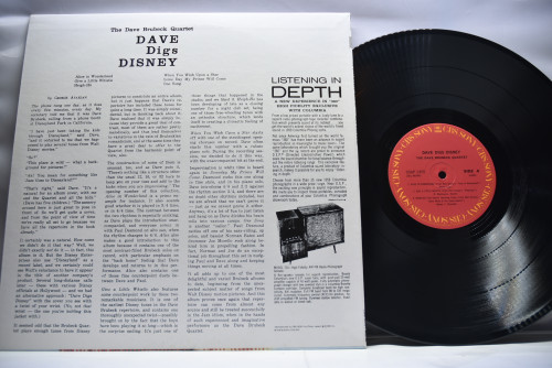 The Dave Brubeck Quartet [데이브 브루벡]‎ - Dave Digs Disney - 중고 수입 오리지널 아날로그 LP