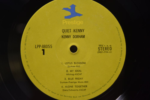 Kenny Dorham [케니 도햄]‎ - Quiet Kenny - 중고 수입 오리지널 아날로그 LP