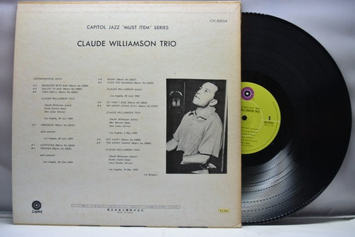 The Claude Williamson Trio [클로드 윌리엄스 트리오] ‎– The Claude Williamson Trio  - 중고 수입 오리지널 아날로그 LP