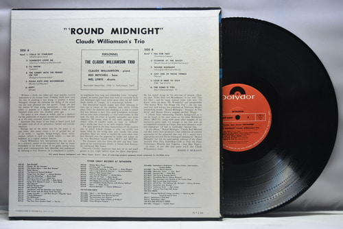 Claude Williamson [클로드 윌리암슨]‎ - &#039;Round About Midnight - 중고 수입 오리지널 아날로그 LP