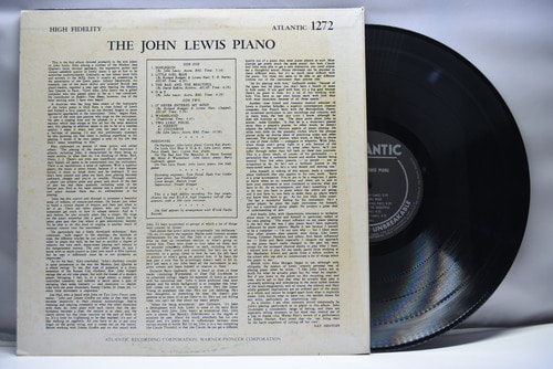 John Lewis [존 루이스] - The John Lewis Piano - 중고 수입 오리지널 아날로그 LP