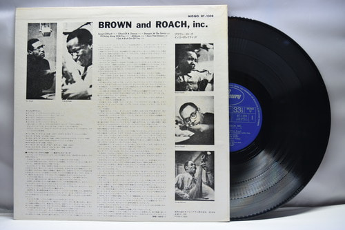 Clifford Brown and Max Roach [클리포드 브라운 / 맥스 로치]‎ - Brown And Roach Incorporated - 중고 수입 오리지널 아날로그 LP