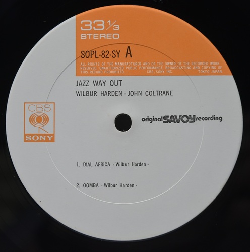 Wilbur Harden / John Coltrane [윌버 하든 / 존 콜트레인] - Jazz Way Out - 중고 수입 오리지널 아날로그 LP