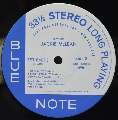 Jackie McLean [재키 맥린] - New Soil - 중고 수입 오리지널 아날로그 LP