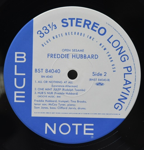 Freddie Hubbard [프레디 허바드] ‎- Open Sesame - 중고 수입 오리지널 아날로그 LP