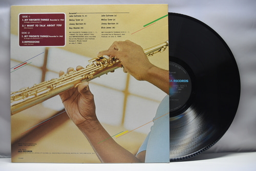 John Coltrane [존 콜트레인]‎ - Coltrane At Newport - 중고 수입 오리지널 아날로그 LP