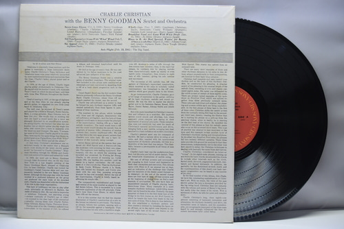 Charlie Christian &amp; Benny Goodman [찰리 크리스찬, 베니 굿맨] - With the Benny Goodman Sextet and Orchestra - 중고 수입 오리지널 아날로그 LP