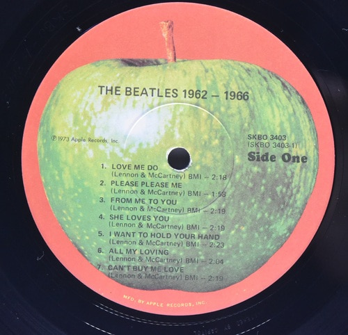 The Beatles [비틀즈] -  1962-1966 (Red Album) / 1967-1970 (Blue Album) ㅡ 중고 수입 오리지널 아날로그 2LP x 2세트