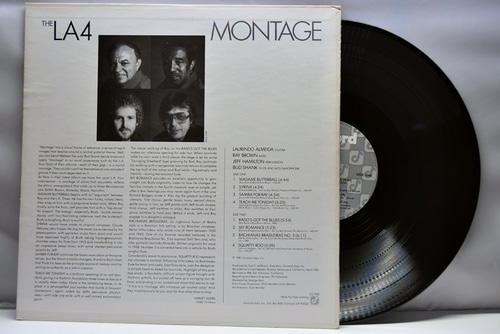 L.A. 4 [엘에이 포]‎ - Montage - 중고 수입 오리지널 아날로그 LP