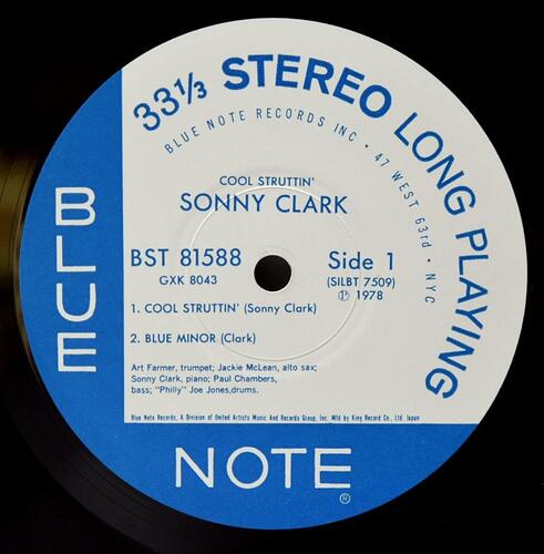 Sonny Clark [소니 클락] ‎- Cool Struttin&#039; - 중고 수입 오리지널 아날로그 LP