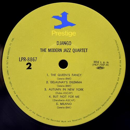 The Modern Jazz Quartet [모던 재즈 쿼텟]‎ - Django - 중고 수입 오리지널 아날로그 LP